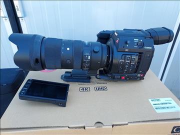 Filmkamera Canon EOS C200 ink Sigma objektiv 70-200mm